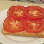 Homemade_fish_paste_and_tomato_on_whole_grain_toast_fresh_tomato