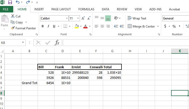 Excel column width adjustment ← Basic Lowdown.. No waffle