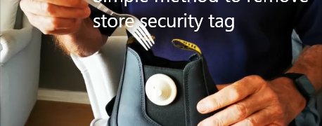 Simple method to remove store security tag