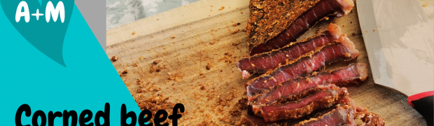 Biltong or jerky recipe from corned beef a tasty keto snack